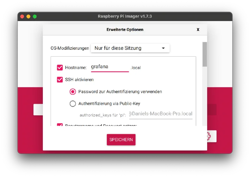 I: Messwert-Visualisierung mit NodeRED, InfluxDB und Grafana
