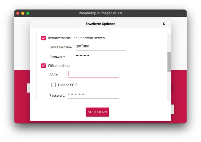 I: Messwert-Visualisierung mit NodeRED, InfluxDB und Grafana